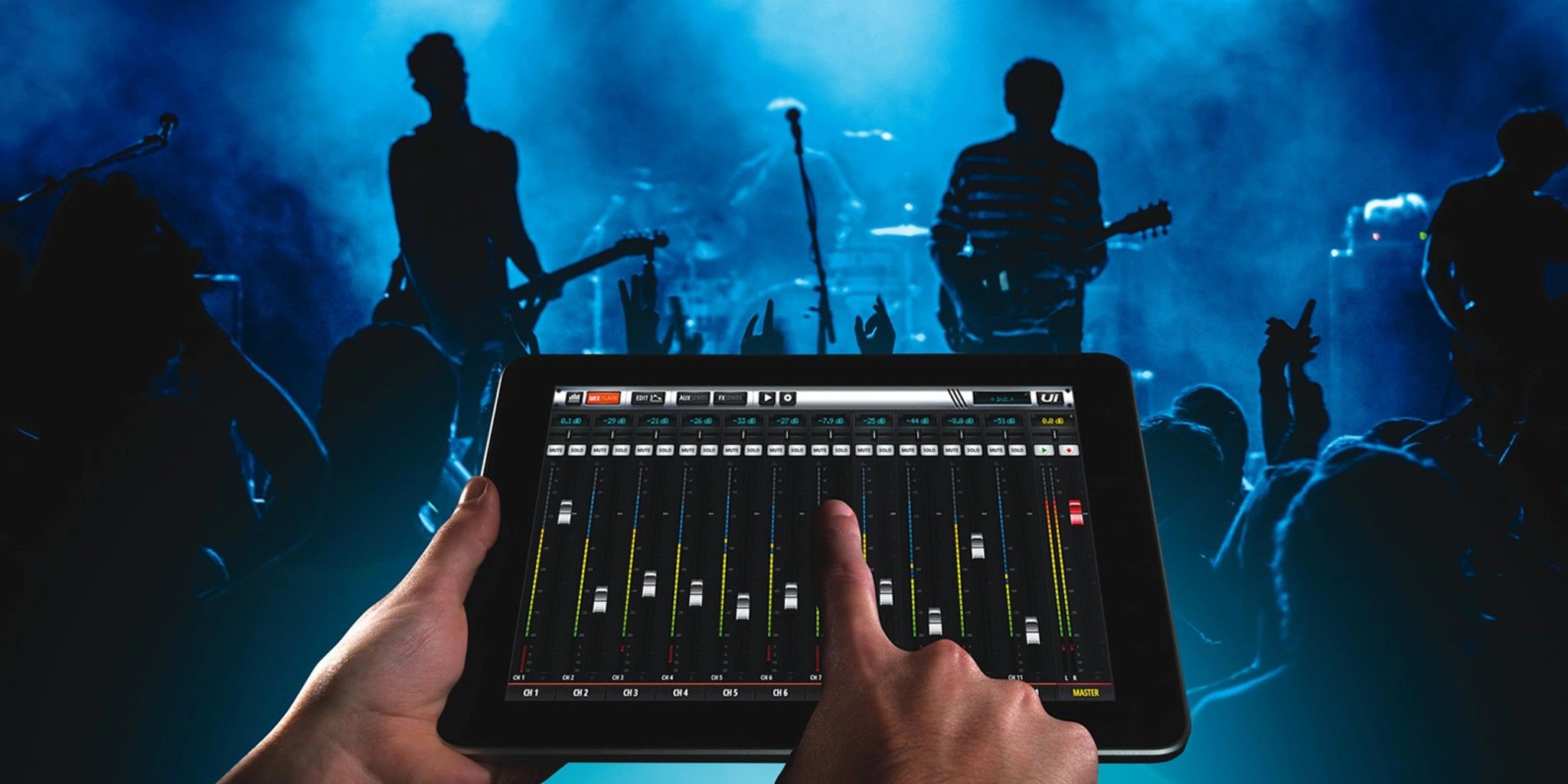 Soundcraft Ui12 – Table de mixage numérique 12 canaux avec contrôle sans fil - Image 2