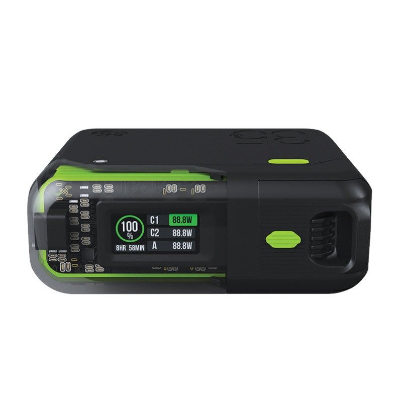 Goui TITAN 35 : Batterie Externe 10 000 mAh 35 W avec Charge Sans Fil Qi 15 W