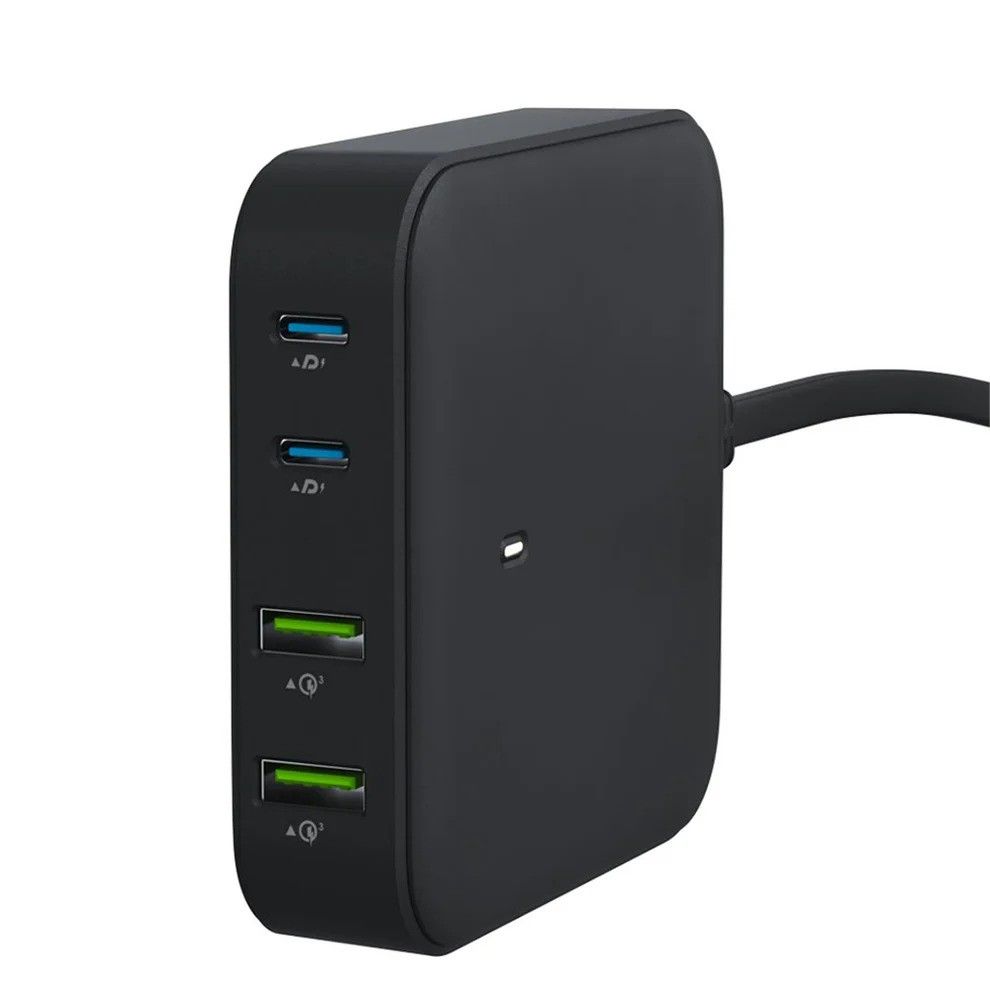 Goui GaN 100 W Desktop Charger : Station de Charge 4 Ports avec Livraison d'énergie 100 W pour Ordinateurs Portables - Image 2