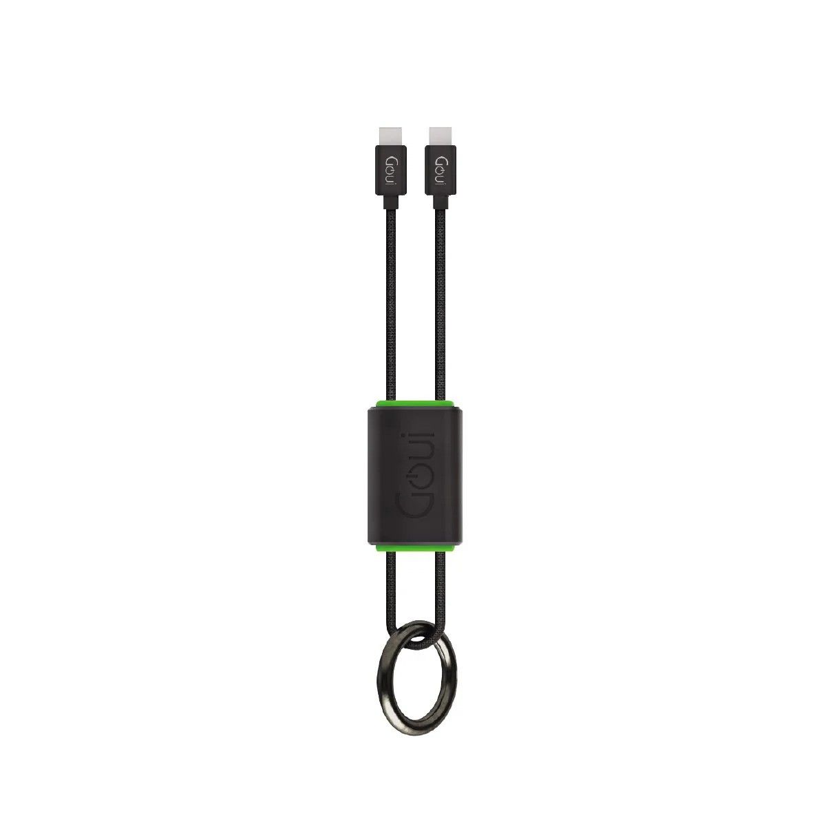 Goui LOCK : Câble USB-C vers USB-C 60 W Key Chain pour Livraison d'énergie Ultra-Portable - Image 1