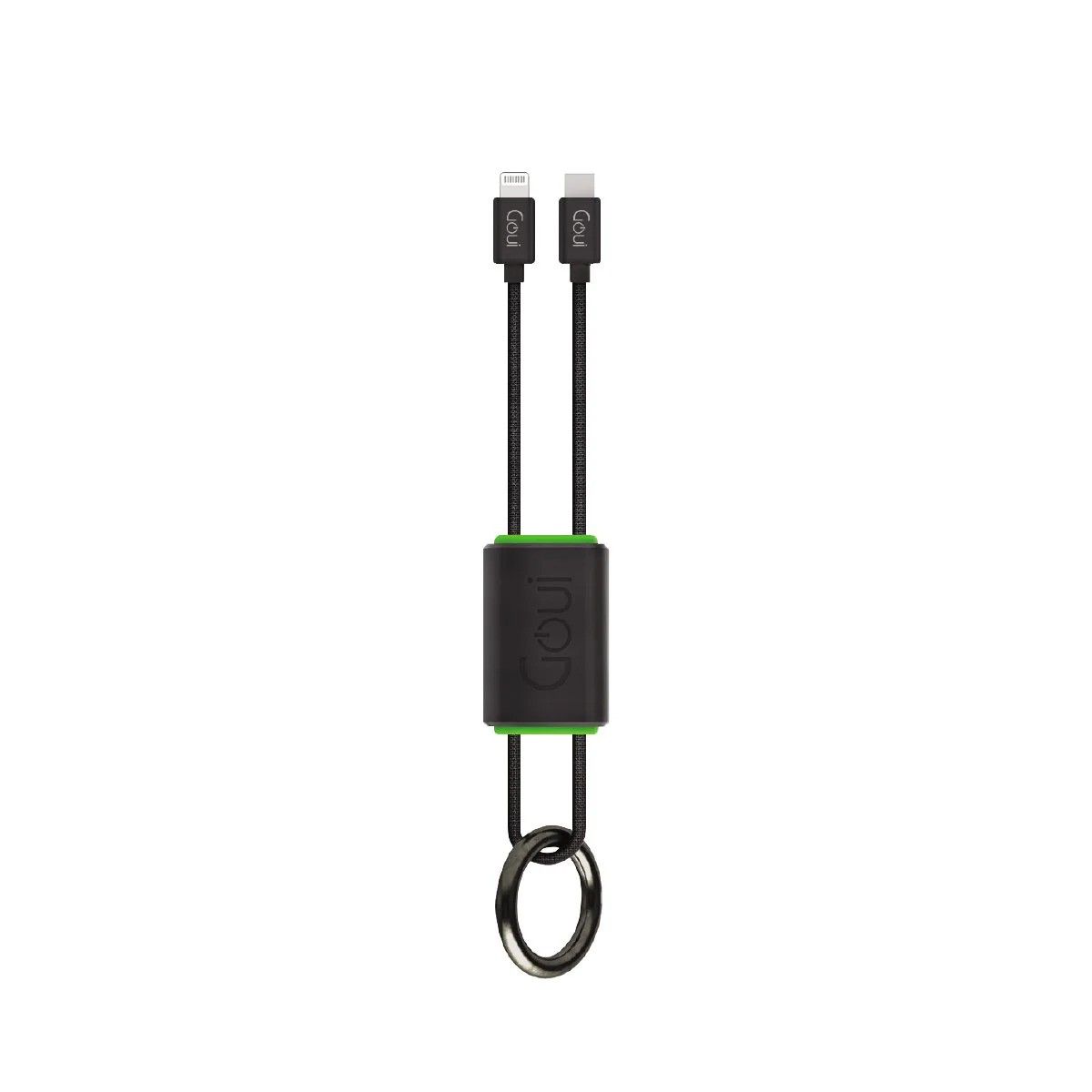 Goui LOCK : Câble Lightning vers USB-C Porte-Clés pour Charge Rapide iPhone - Image 1