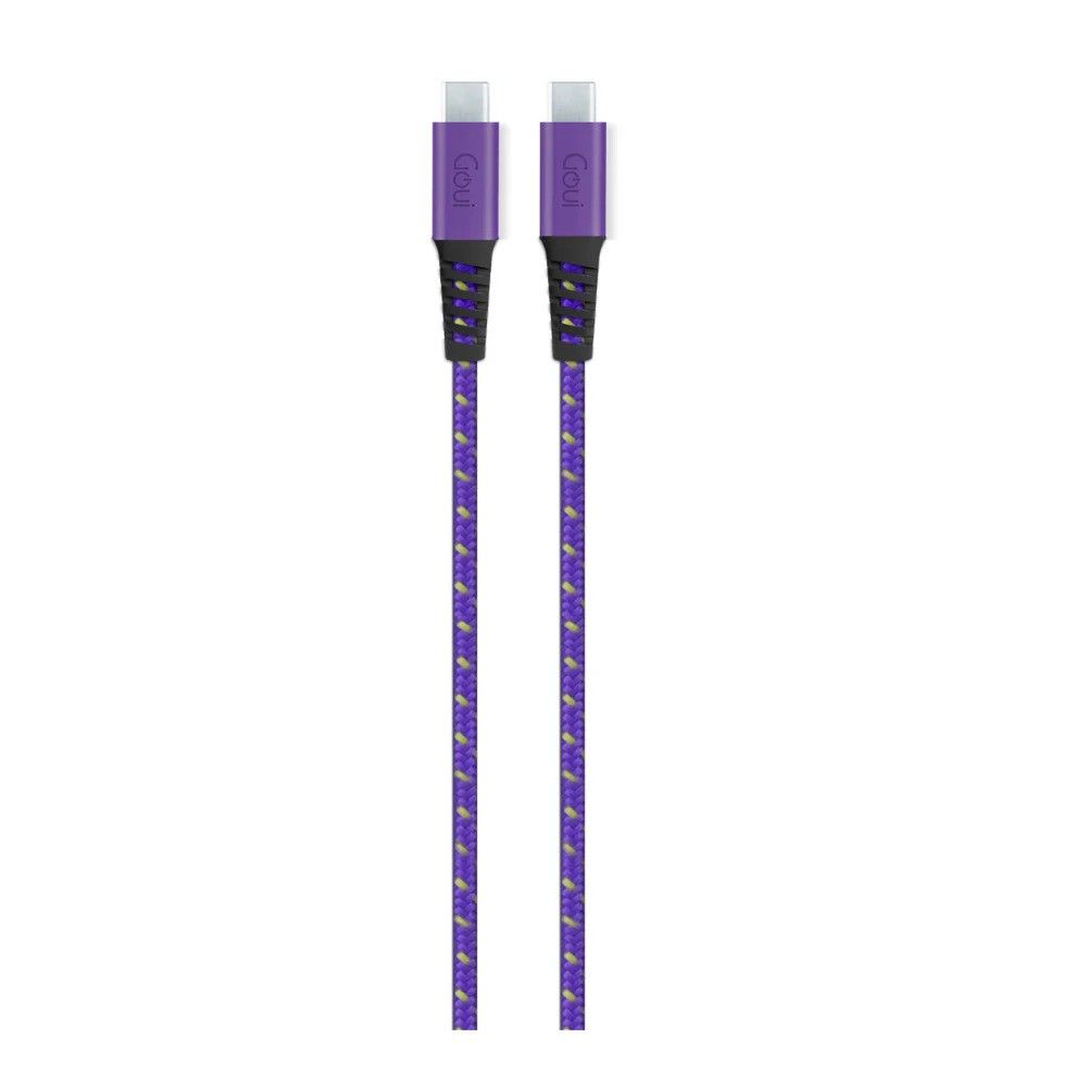 Goui Fashion FLEX : Câble USB-C vers USB-C  60 W - Violet - Image 1