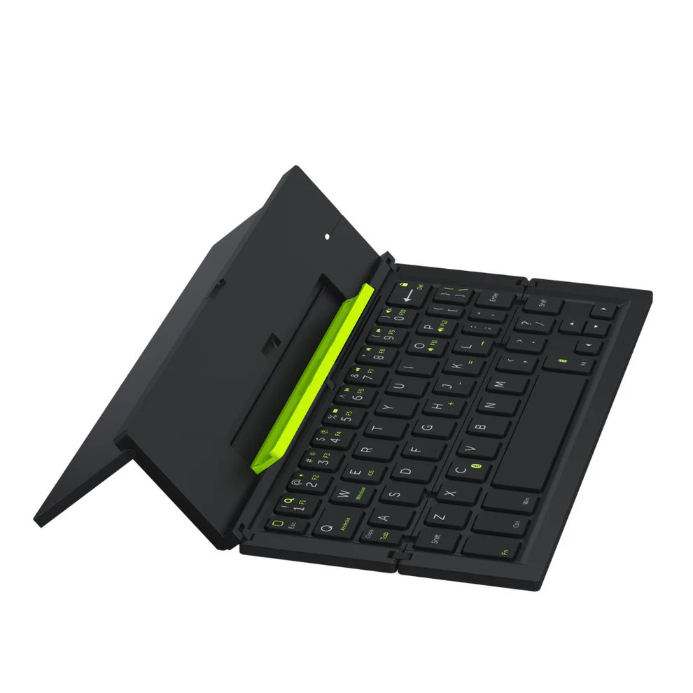 Goui Clavier pliable : Clavier QWERTY Pliable Bluetooth Bilingue (Arabe/Anglais) avec Rétroéclairage LED - Image 1