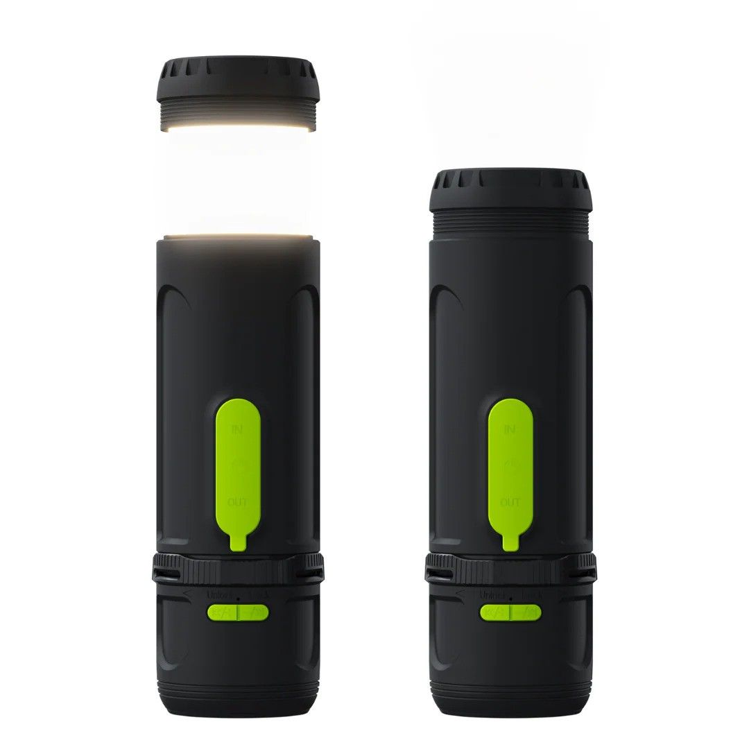 Goui CAMP : Accessoire 3-en-1 Portable avec Lanterne de Camping, Haut-Parleur Bluetooth et Power Bank 4400 mAh - Image 2